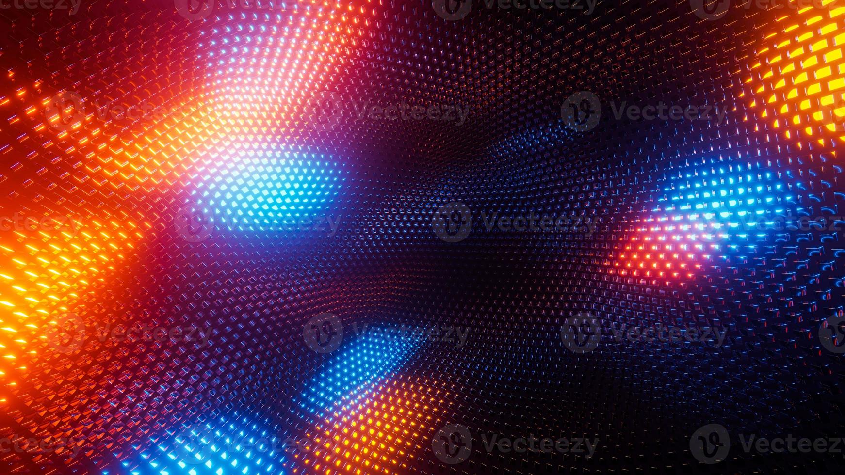 Abstract sparkling animated background. 3D rendering illustration. photo