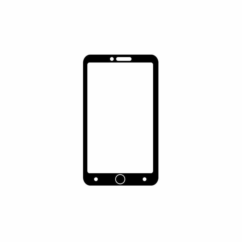 Phone icon template isolated on white background. Stock vector. vector