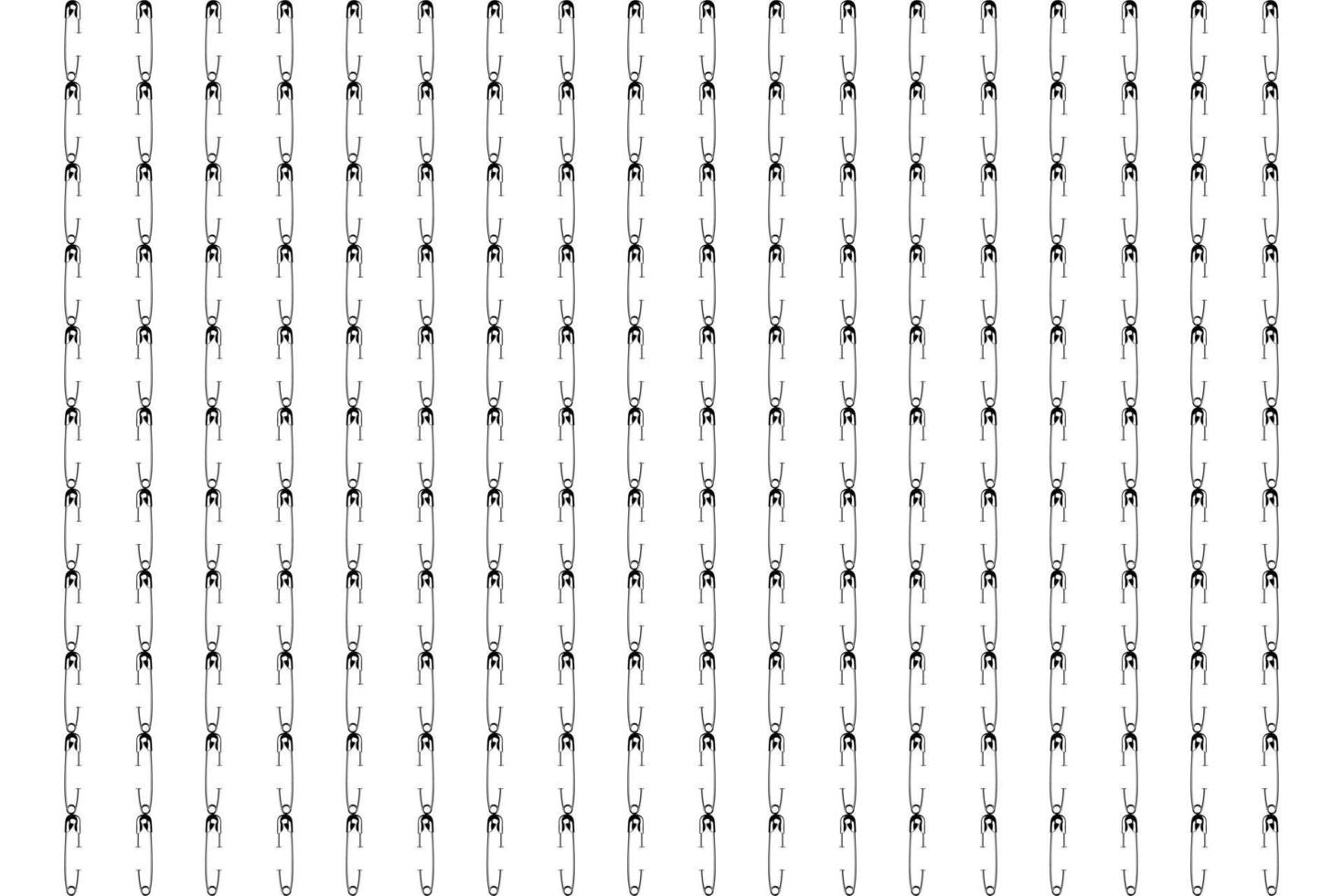 Seamless Motif Pattern Inspired by Safety Pin for Decoration, Ornate, Website, Fashion Motifs Pattern, Art Illustration, Background or Graphic Design Element. Vector Illustration