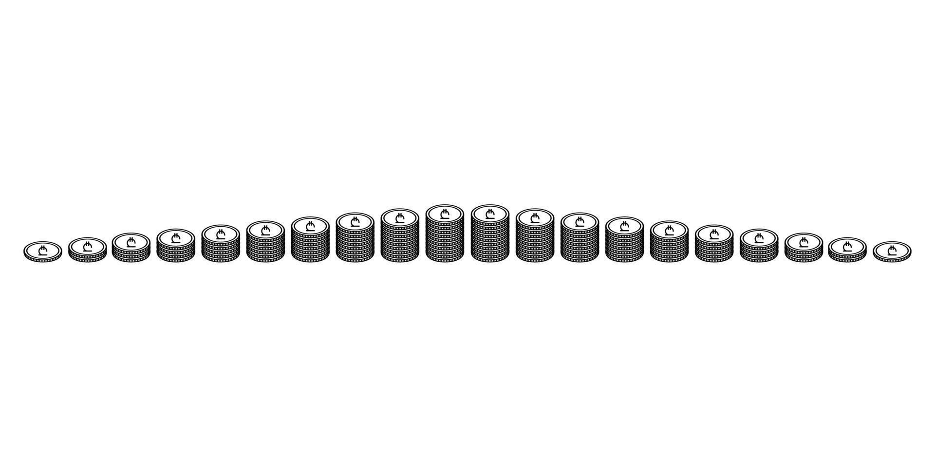 Georgia Currency Symbol, Georgian Lari Icon, GEL Sign. Vector Illustration