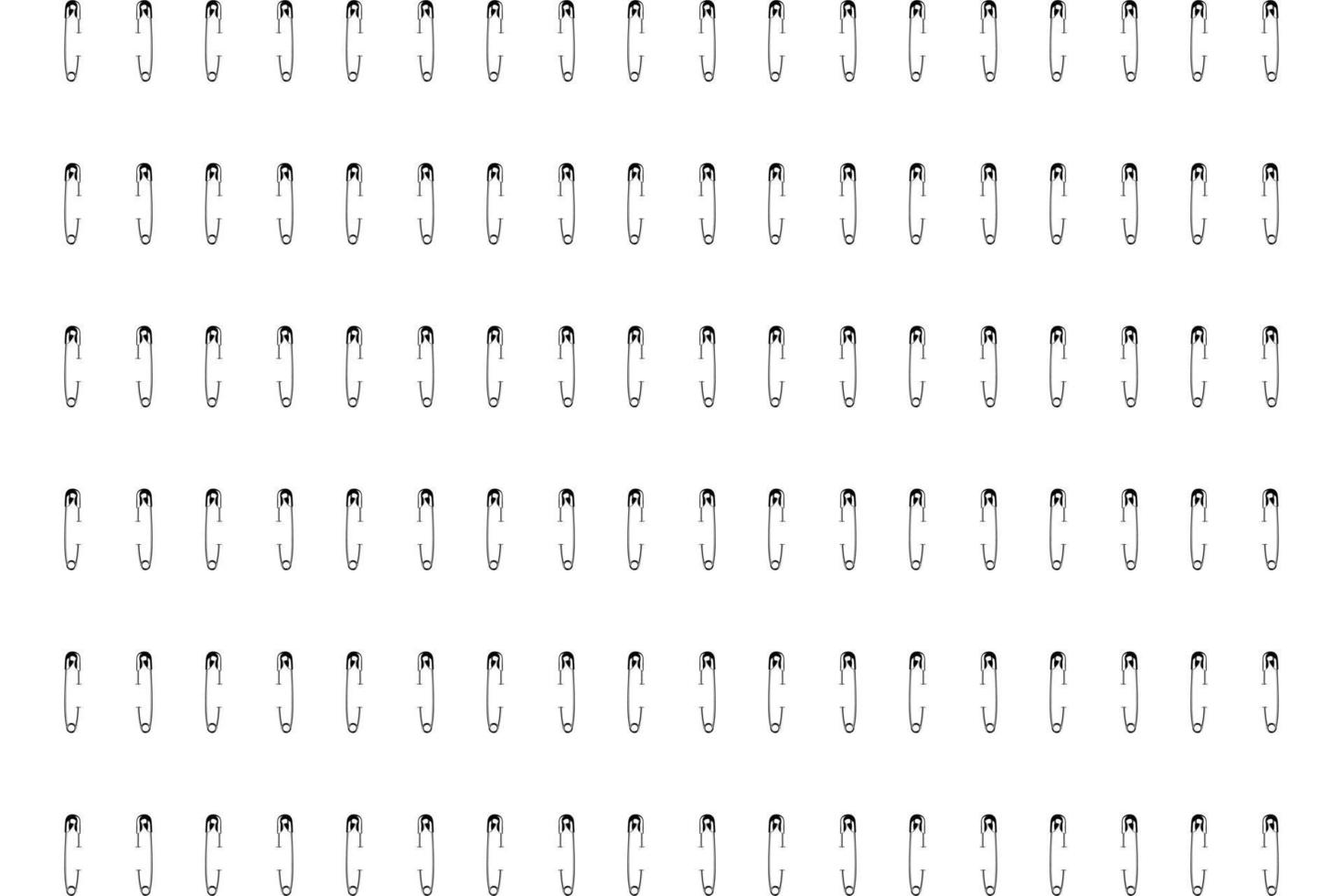 Seamless Motif Pattern Inspired by Safety Pin for Decoration, Ornate, Website, Fashion Motifs Pattern, Art Illustration, Background or Graphic Design Element. Vector Illustration