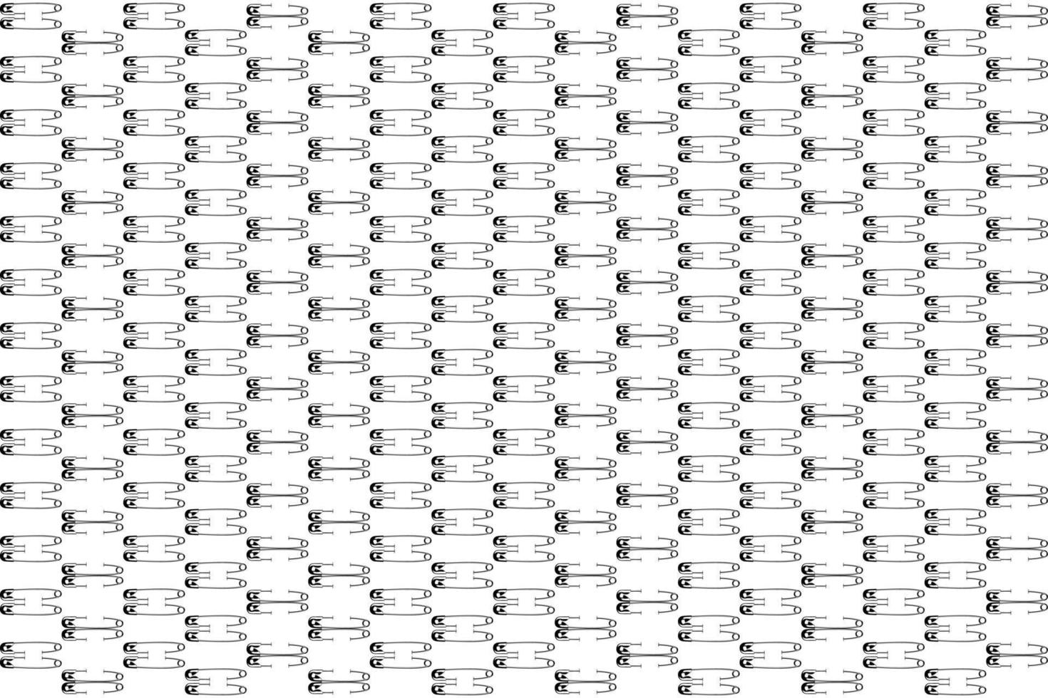 Seamless Motif Pattern Inspired by Safety Pin for Decoration, Ornate, Website, Fashion Motifs Pattern, Art Illustration, Background or Graphic Design Element. Vector Illustration