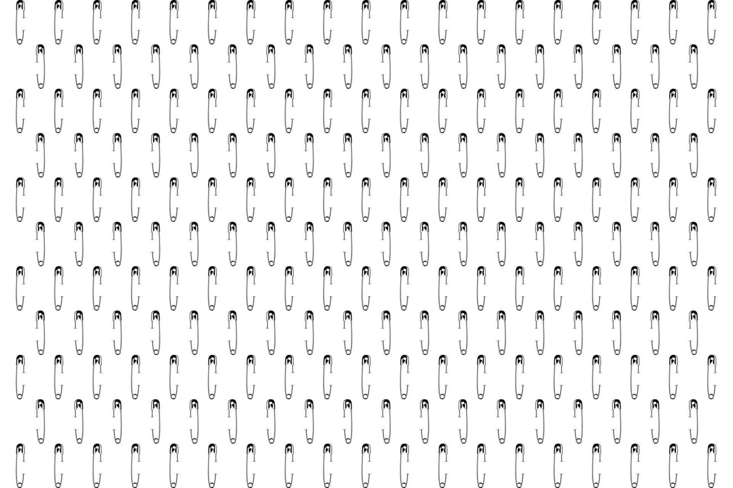 Seamless Motif Pattern Inspired by Safety Pin for Decoration, Ornate, Website, Fashion Motifs Pattern, Art Illustration, Background or Graphic Design Element. Vector Illustration