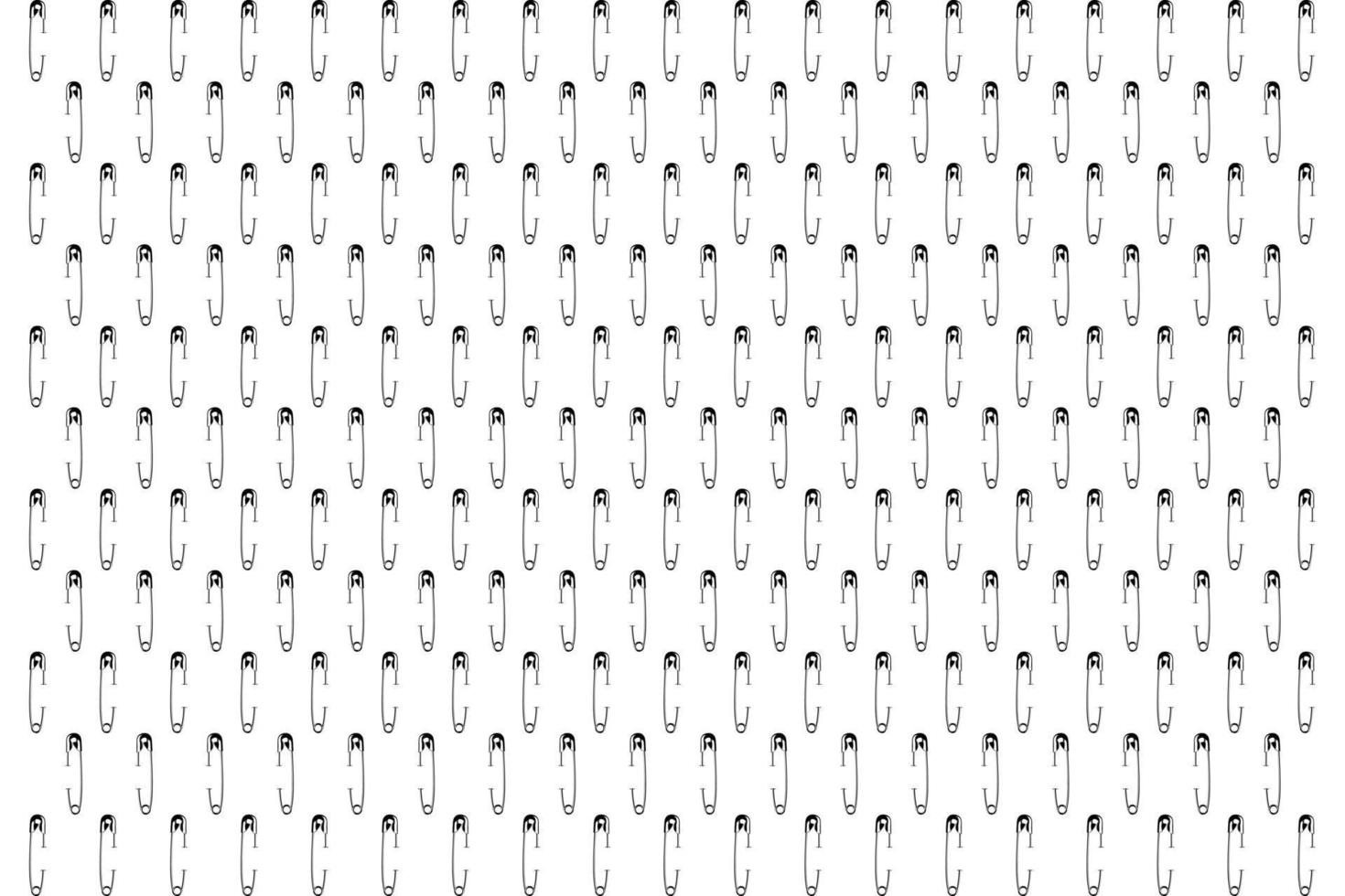 Seamless Motif Pattern Inspired by Safety Pin for Decoration, Ornate, Website, Fashion Motifs Pattern, Art Illustration, Background or Graphic Design Element. Vector Illustration