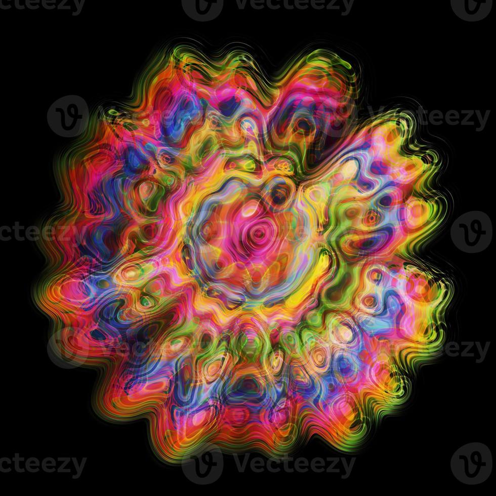 Floral scarf,Abstract scarf,Digital painted abstract design,Colorful texture.Fractal art.Abstract textile design.Textile design photo
