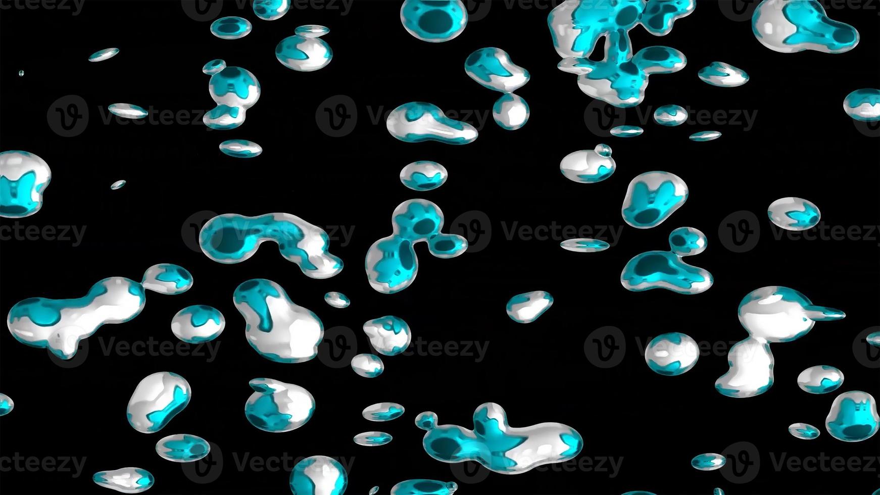 Abstract Liquid Background Digital Rendering photo