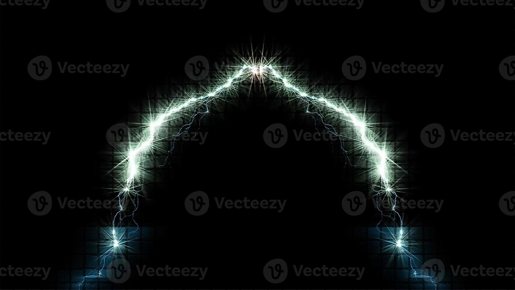 Digital Rendering Lighting Strike Electric Background photo