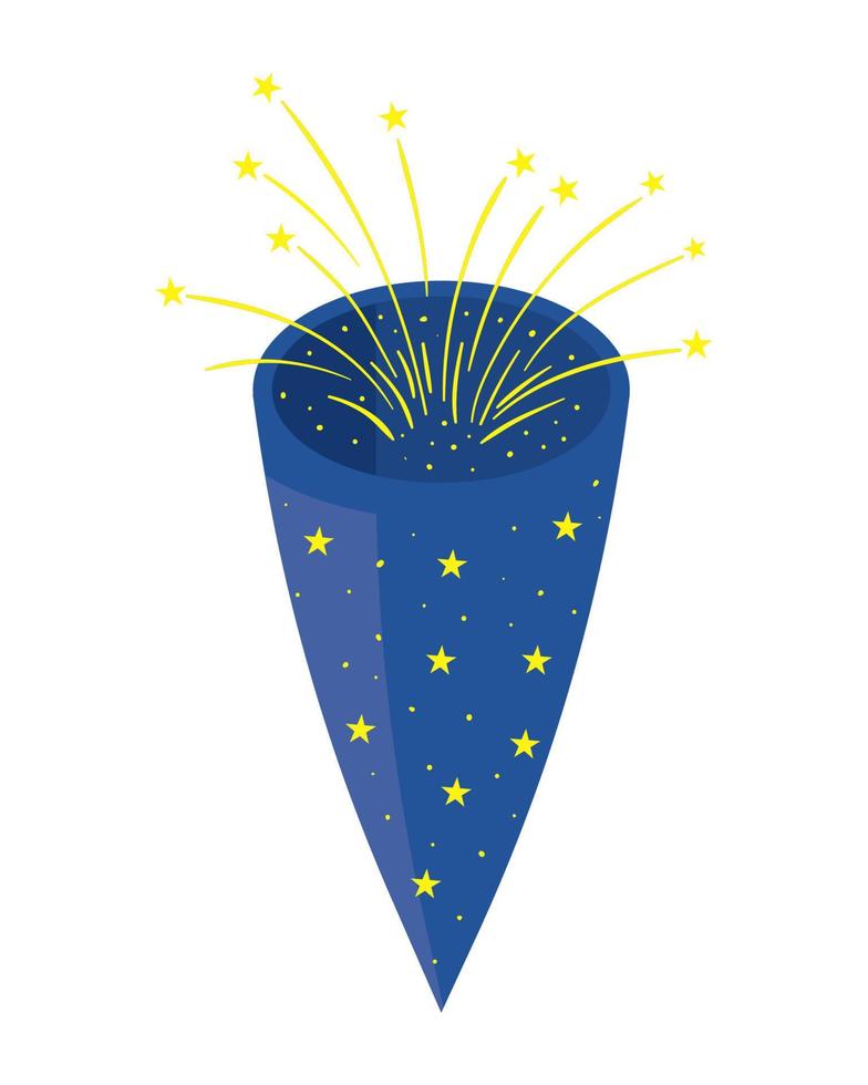 party hat new year vector