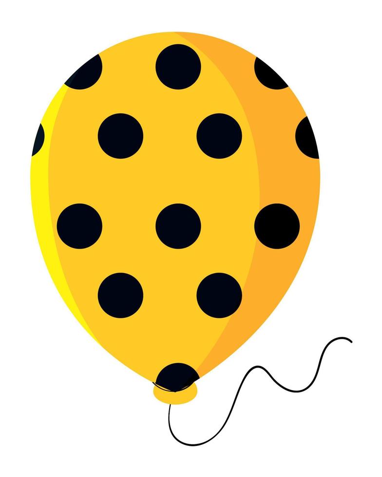 party balloon decoration vector