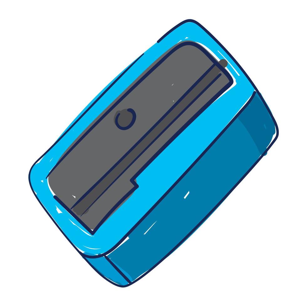 sharpener school icon vector