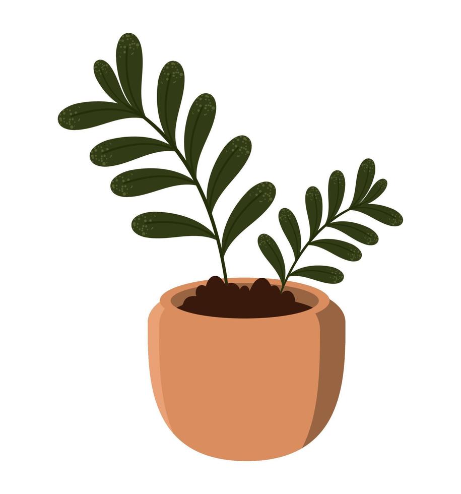 houseplant decoration icon vector