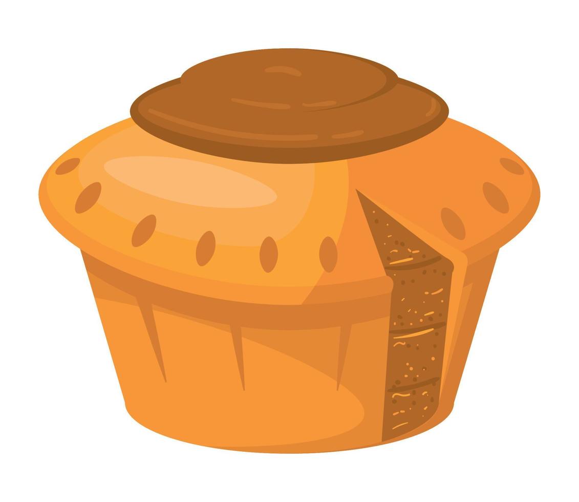 pastel de carne australiano vector