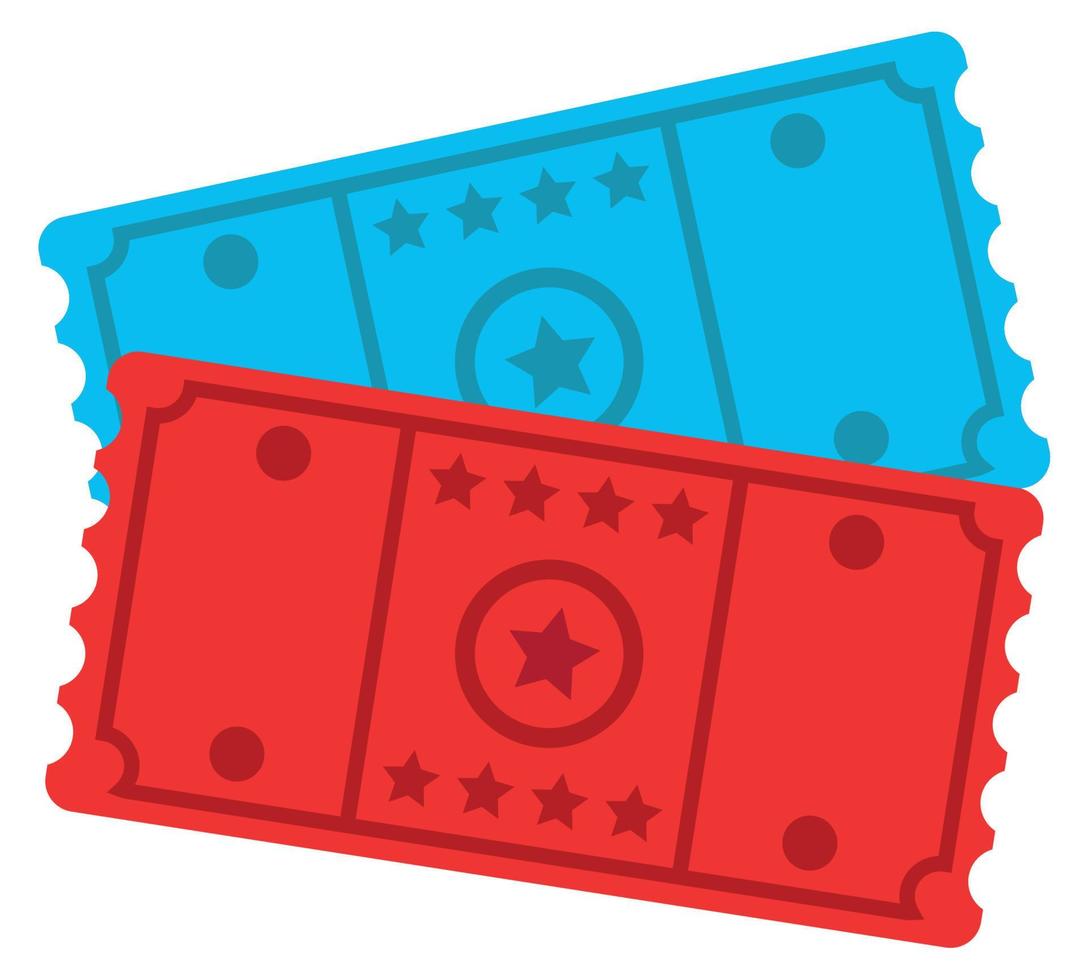 movie tickets icon vector