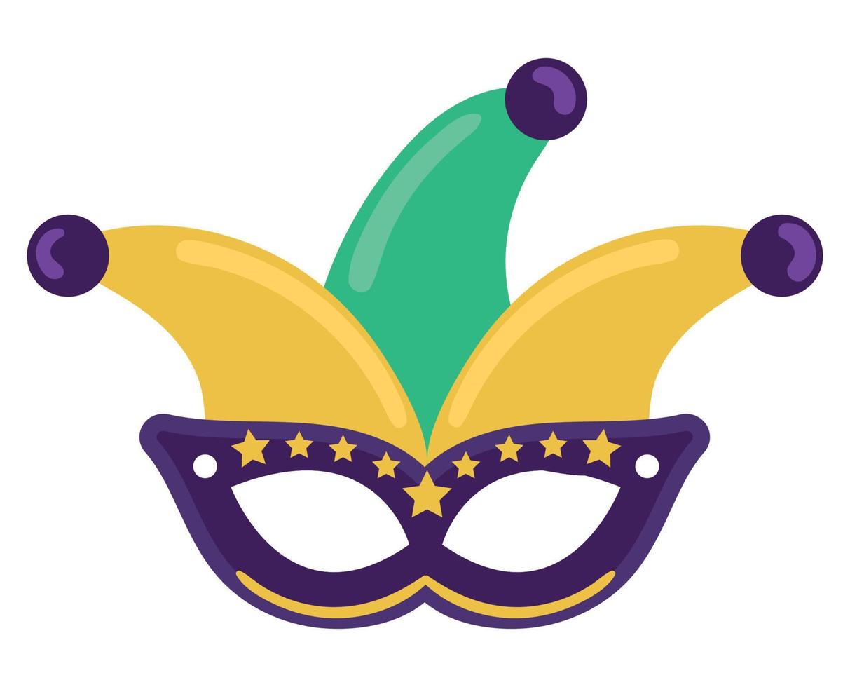 mask carnival mardi gras vector