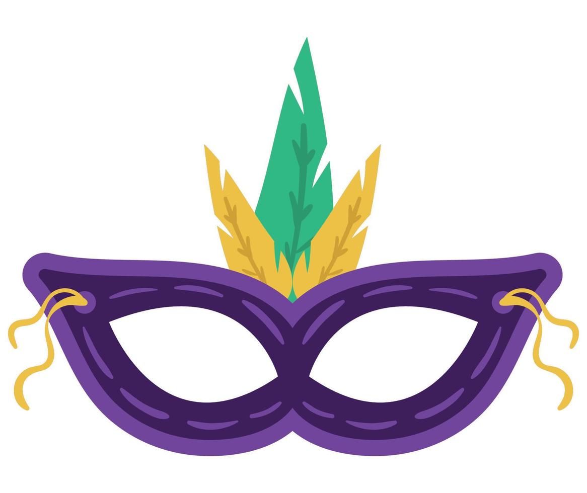 mask mardi gras vector