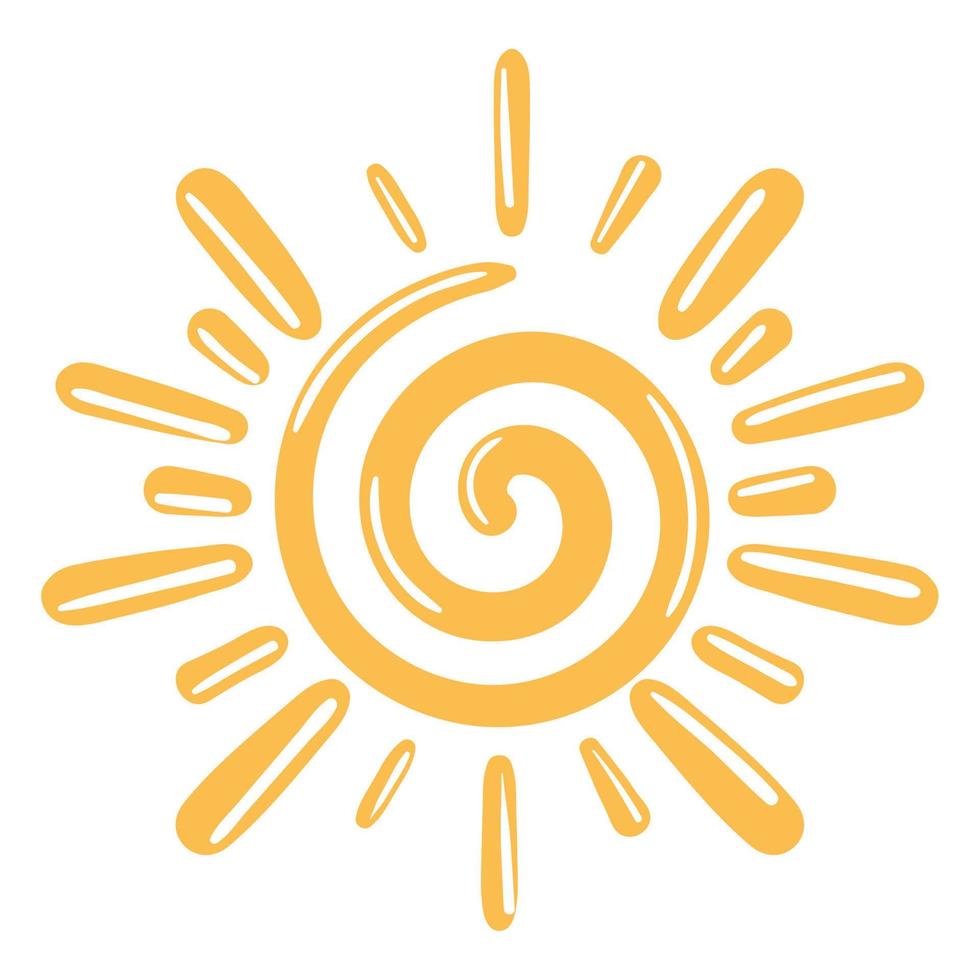 sun vector icon