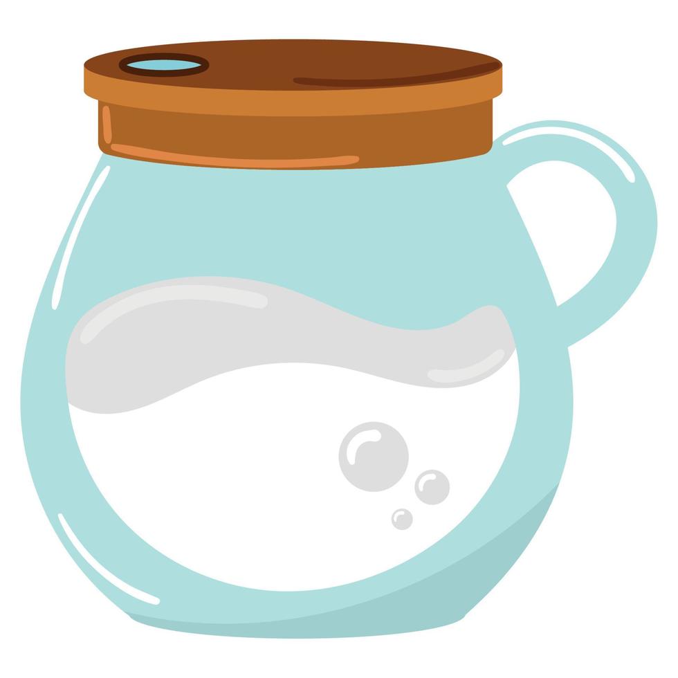 icono de jarra de leche vector