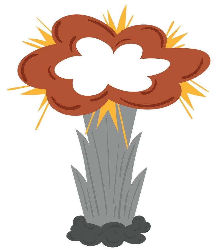 icono de vector de explosión