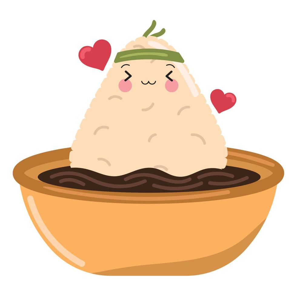 zongzi food cute vector