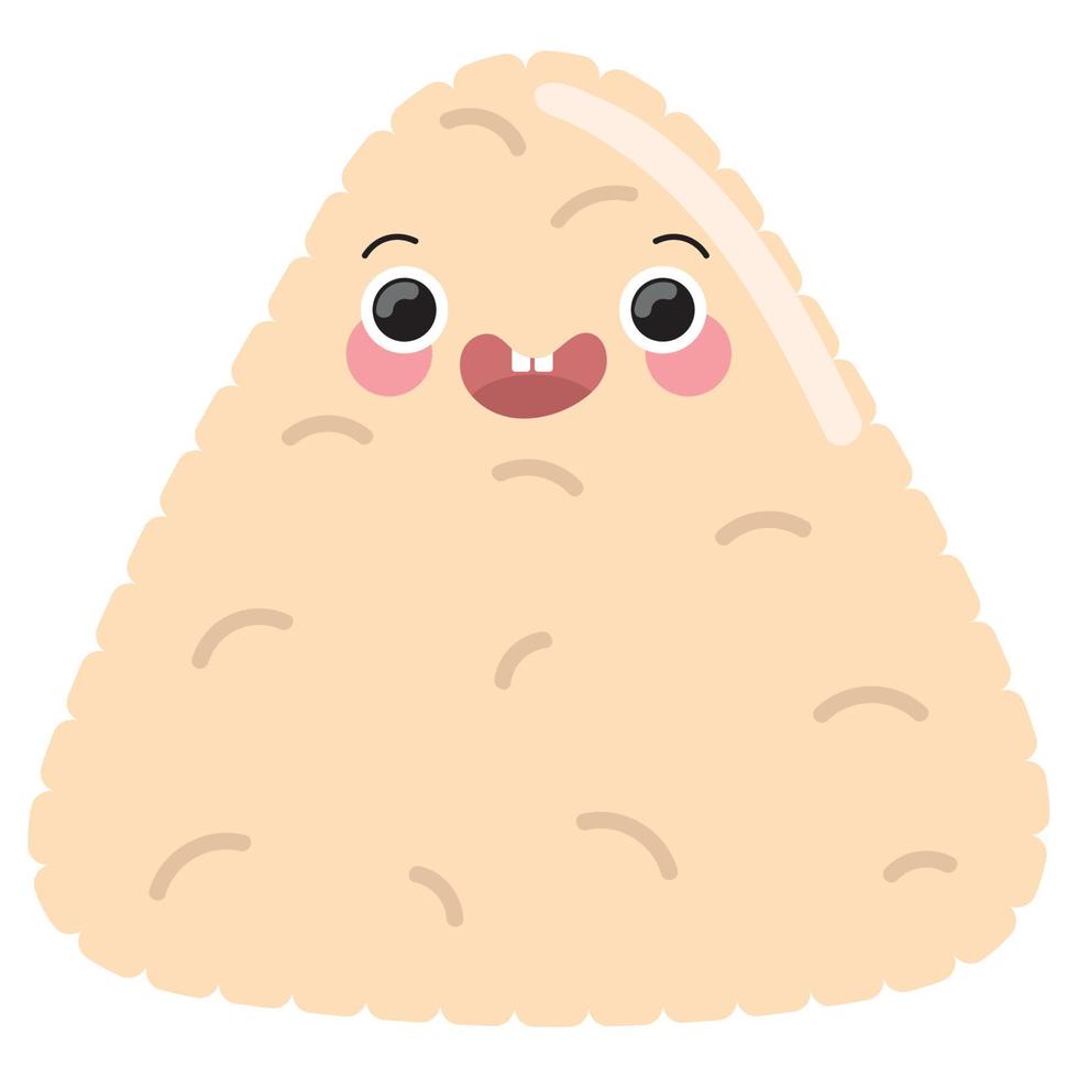 dibujos animados lindo zongzi vector