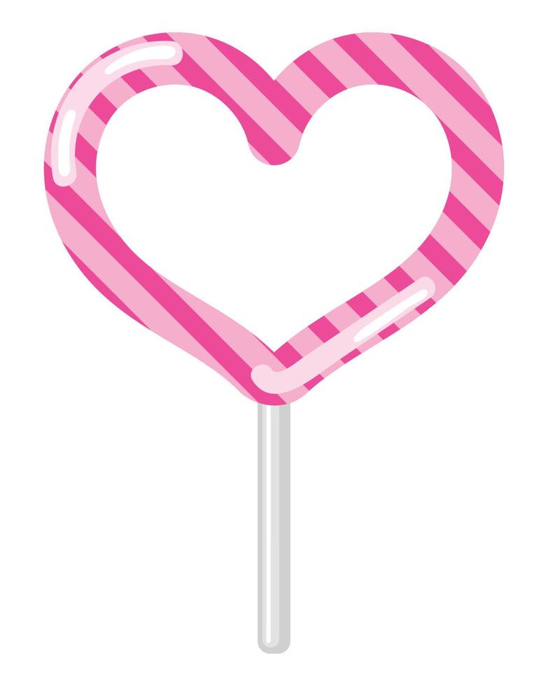 heart shaped candy vector