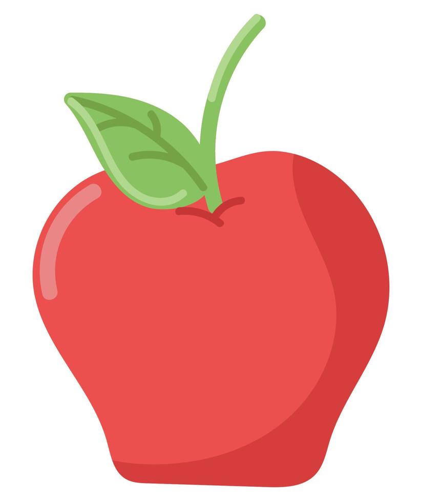 apple fresh fruit vector