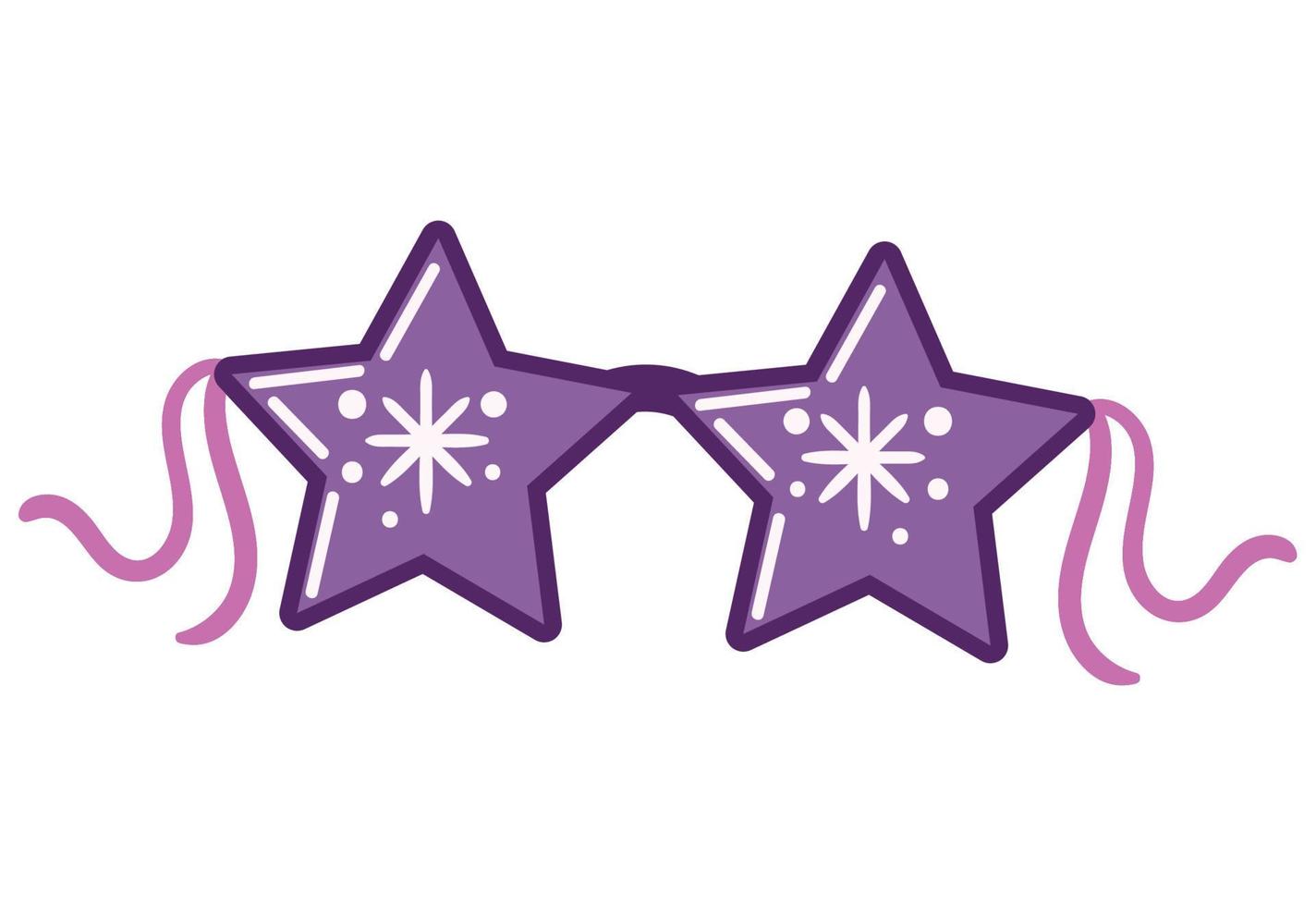 stars decoration icon vector