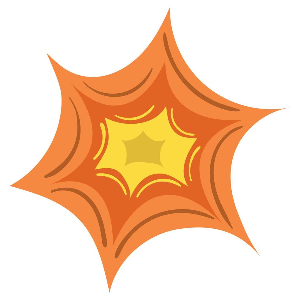 explosion icon isolated vector