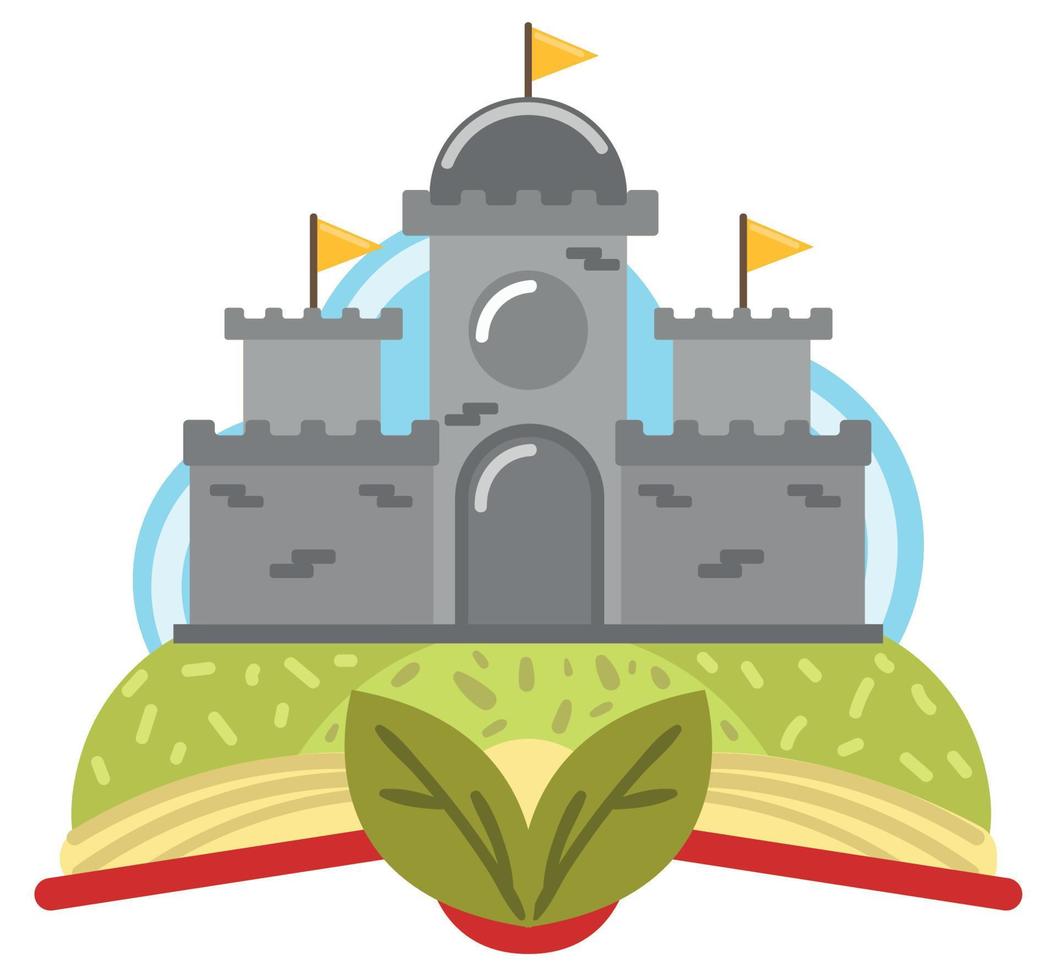 book fairy tale vector