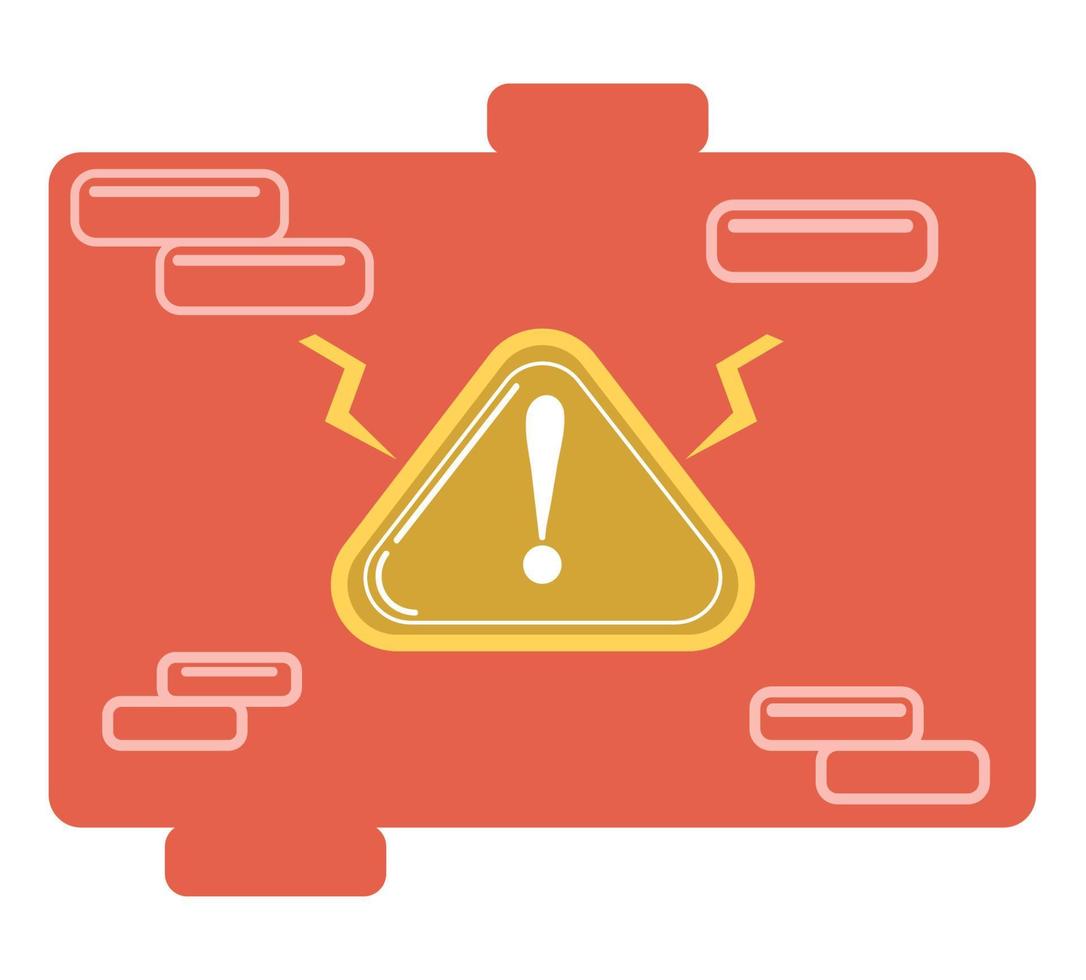 404 error technology design vector