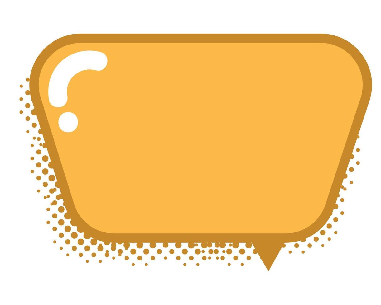 talk bubble icon vector