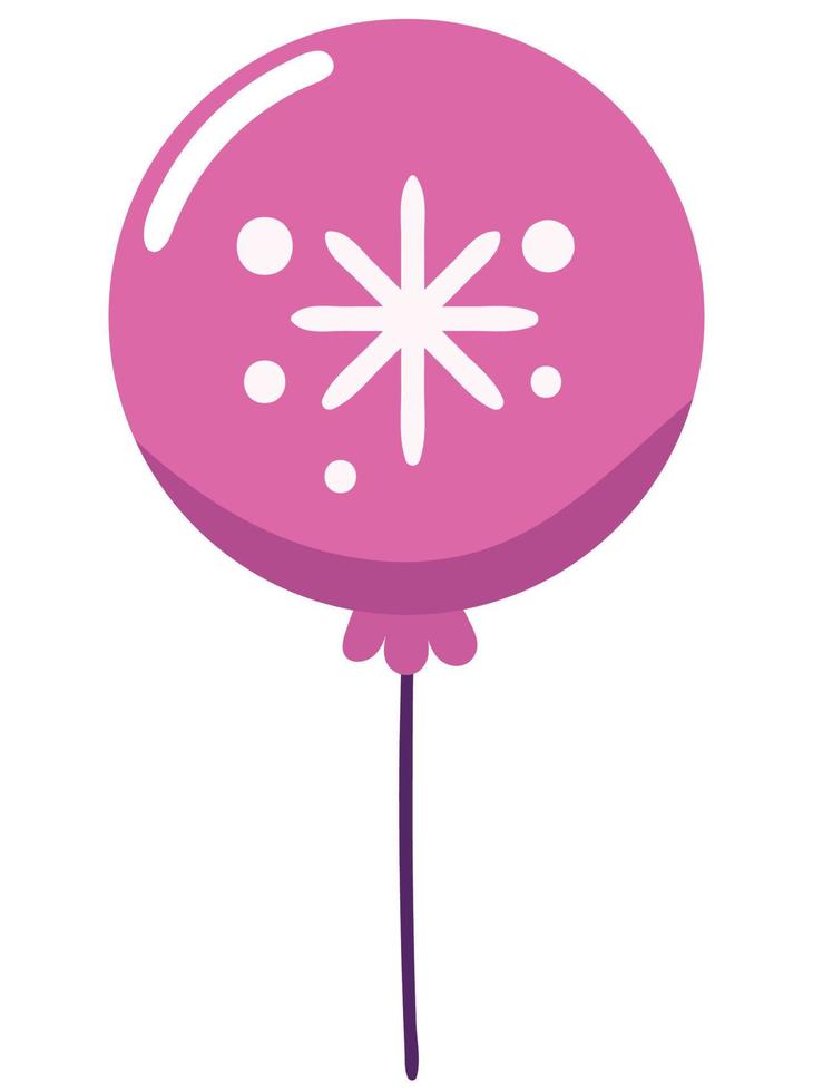 icono de fiesta de globos vector