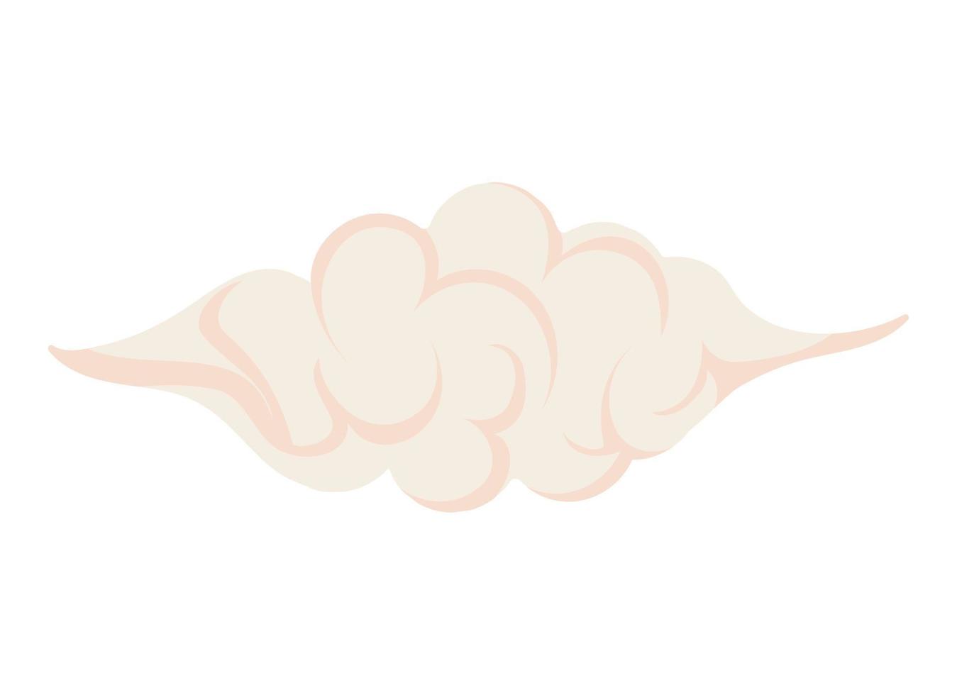 chinese cloud design vector