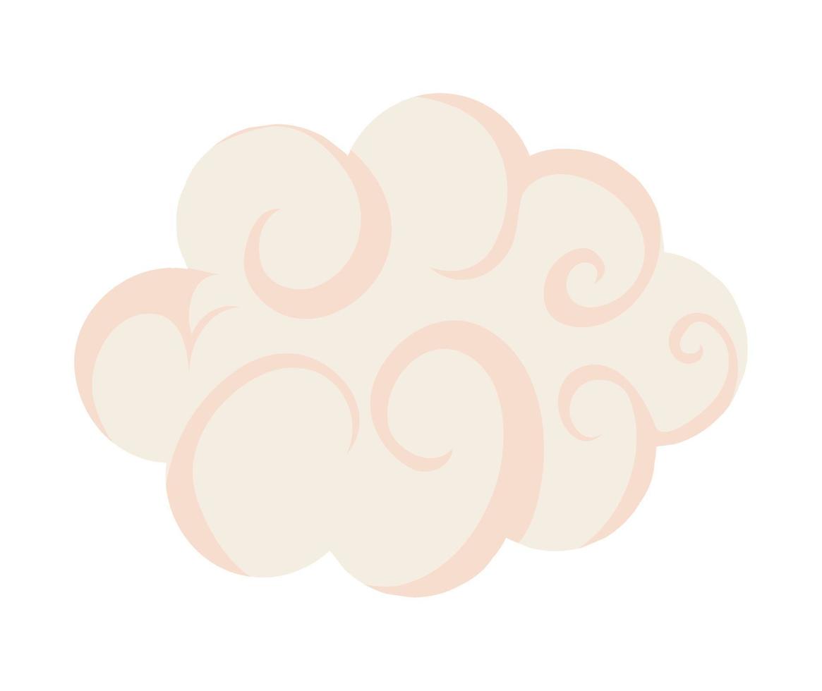 chinese cloud icon vector