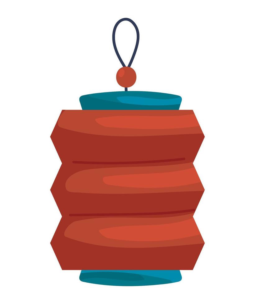 chinese red lantern vector