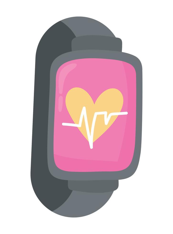 fitness smart watch vector