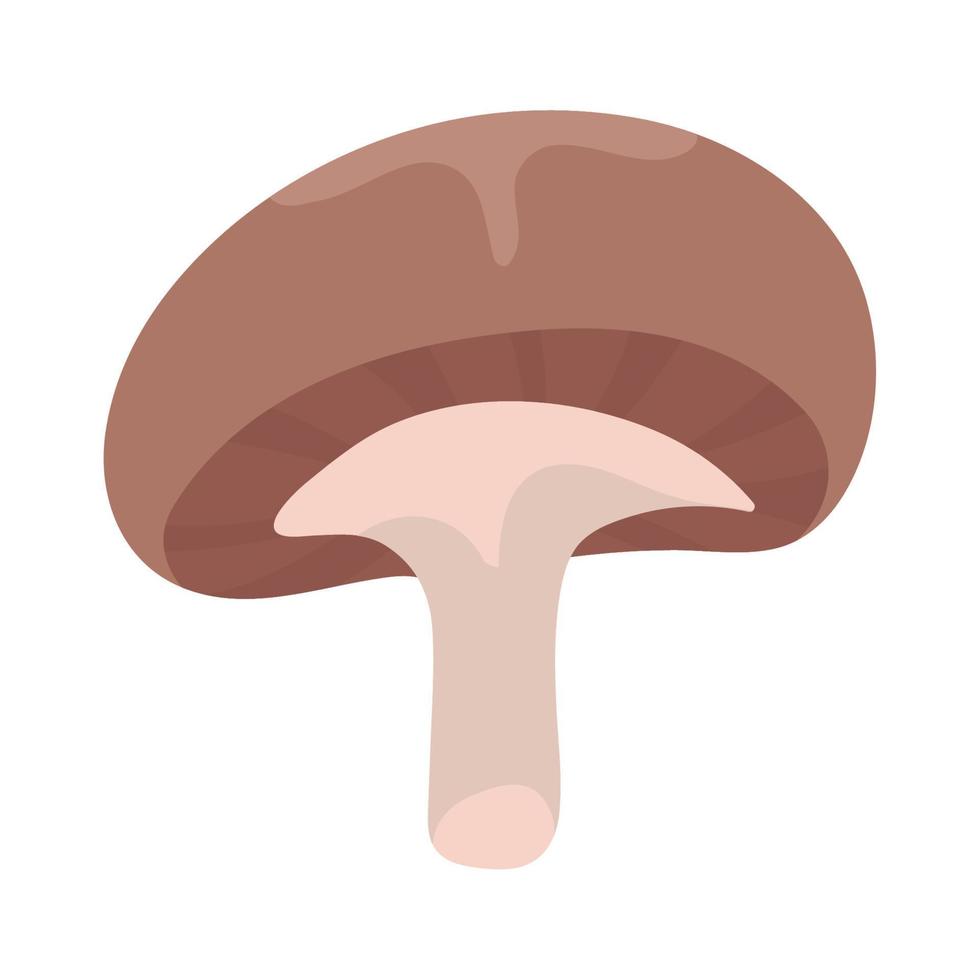 mushrooms food icon vector