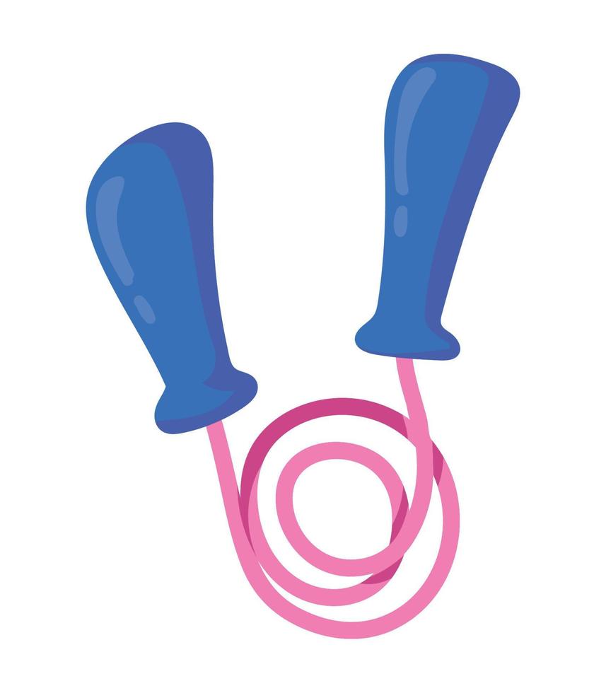 skipping rope gym vector