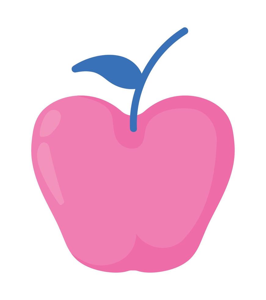 apple fruit icon vector