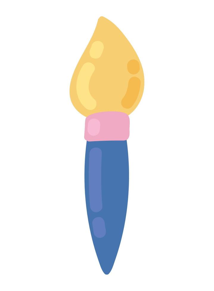 paintbrush supply icon vector