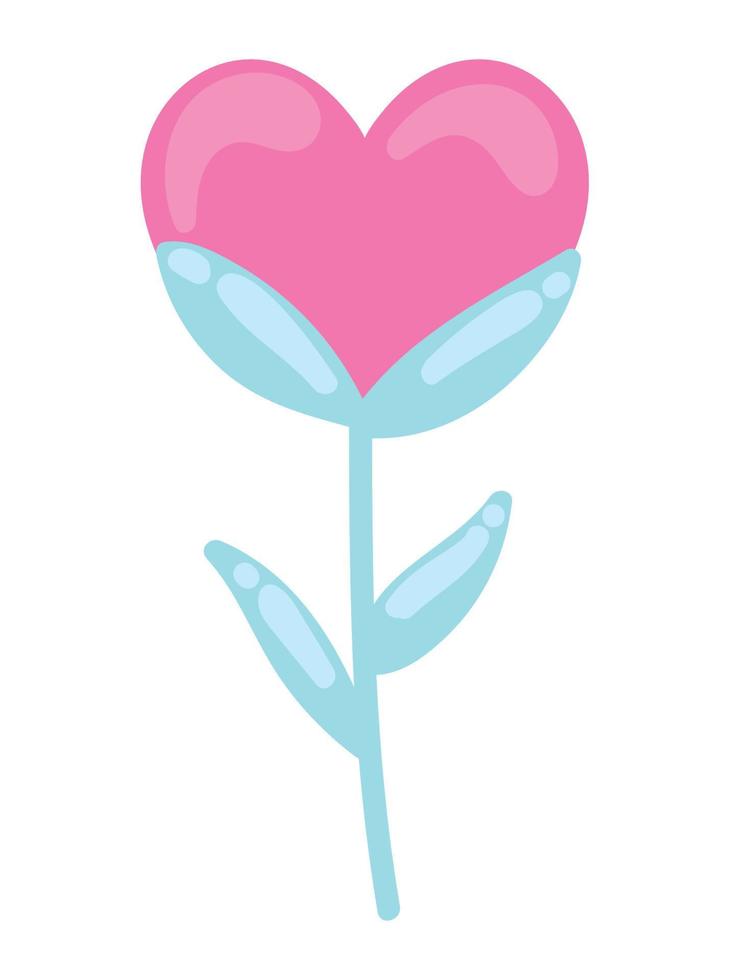 flower valentines day vector