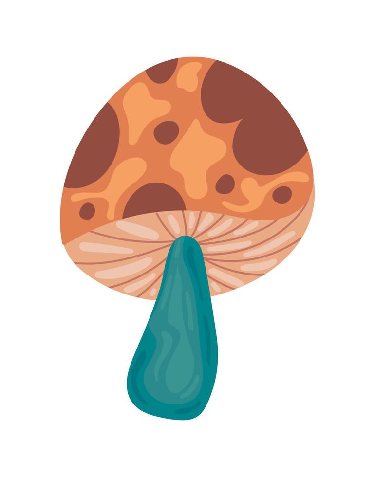 fungus boho wild and free vector