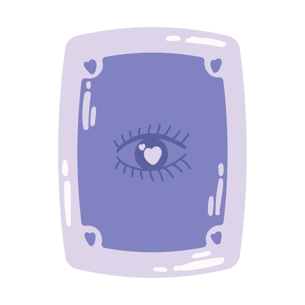 tarot card esoteric icon vector