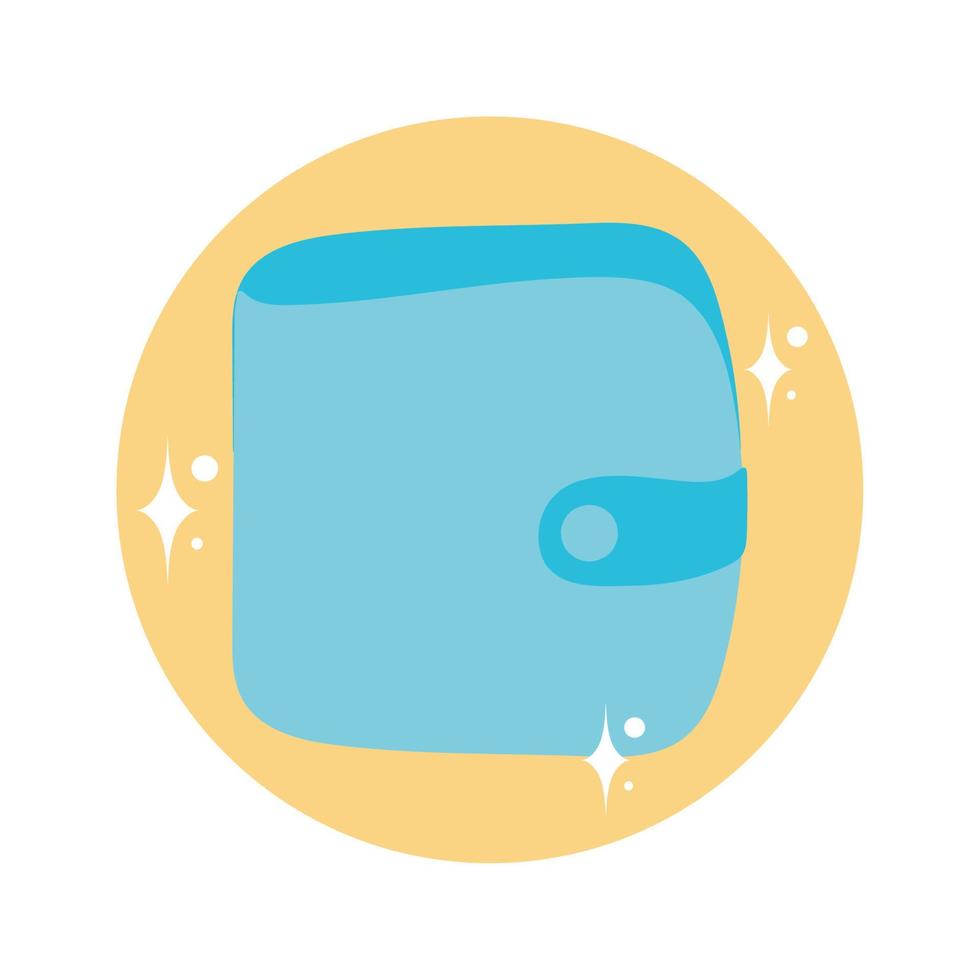 wallet icon isolated vector