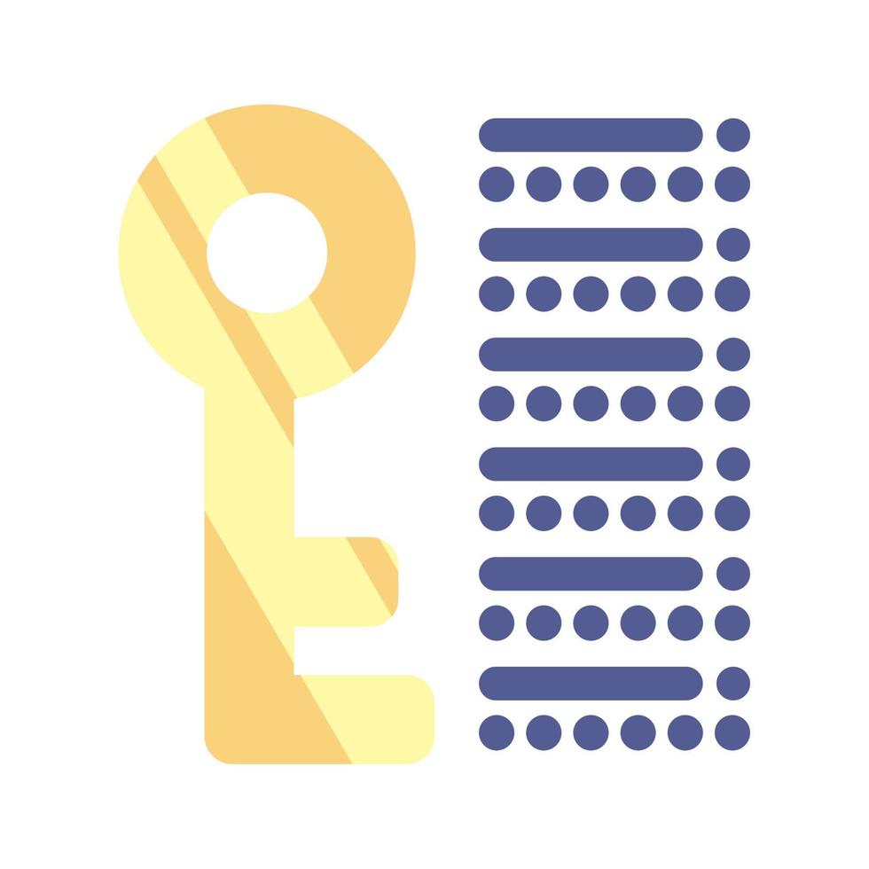 cyber security data vector