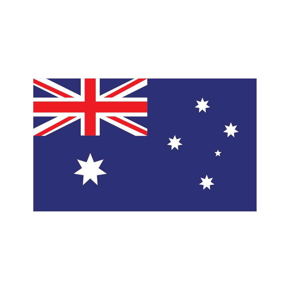australian flag national vector