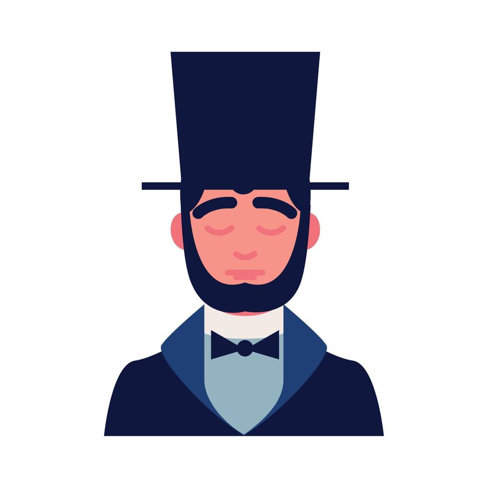 Abraham Lincoln President vector