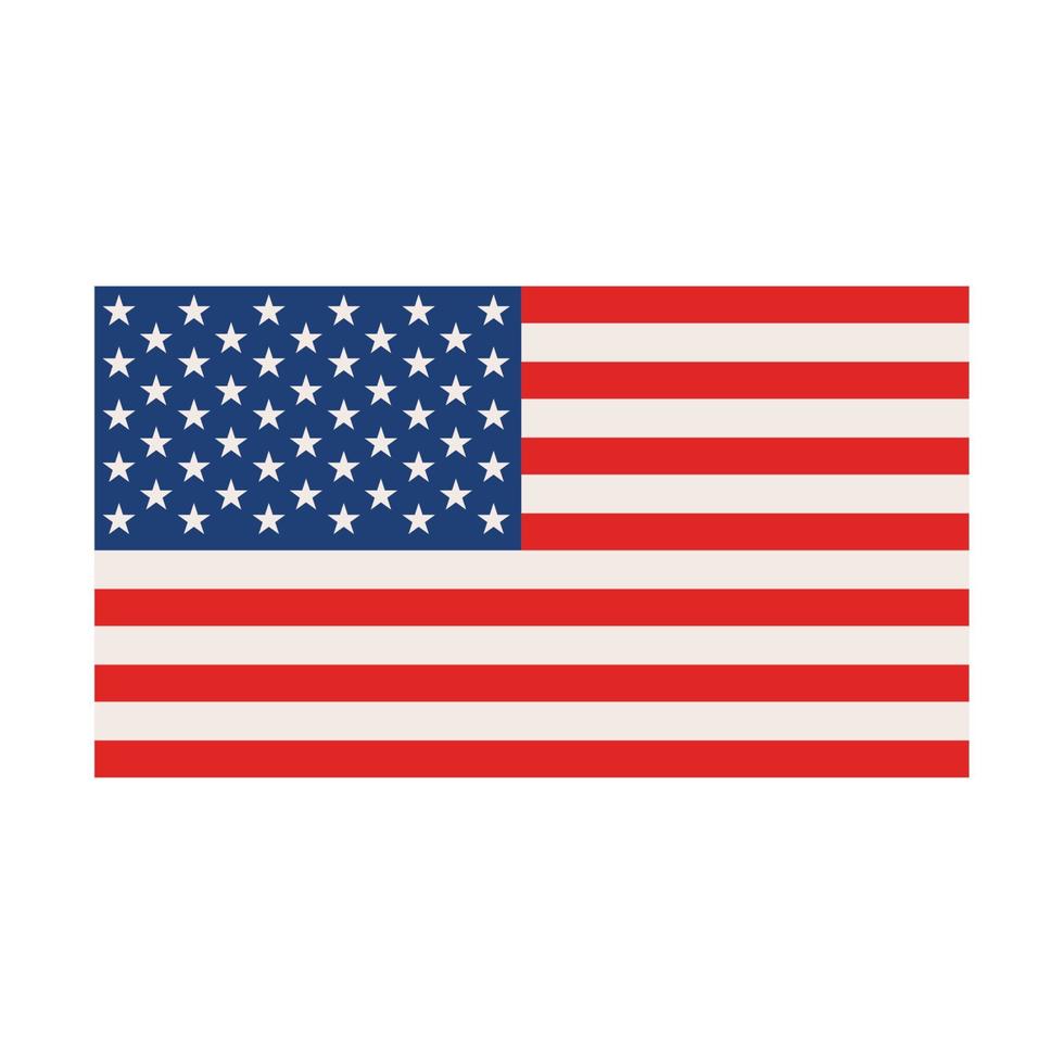 USA national flag vector