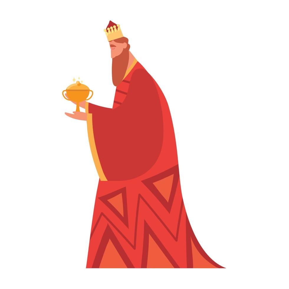 melchior wise man vector