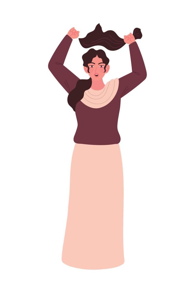 free iranian women, concept vector